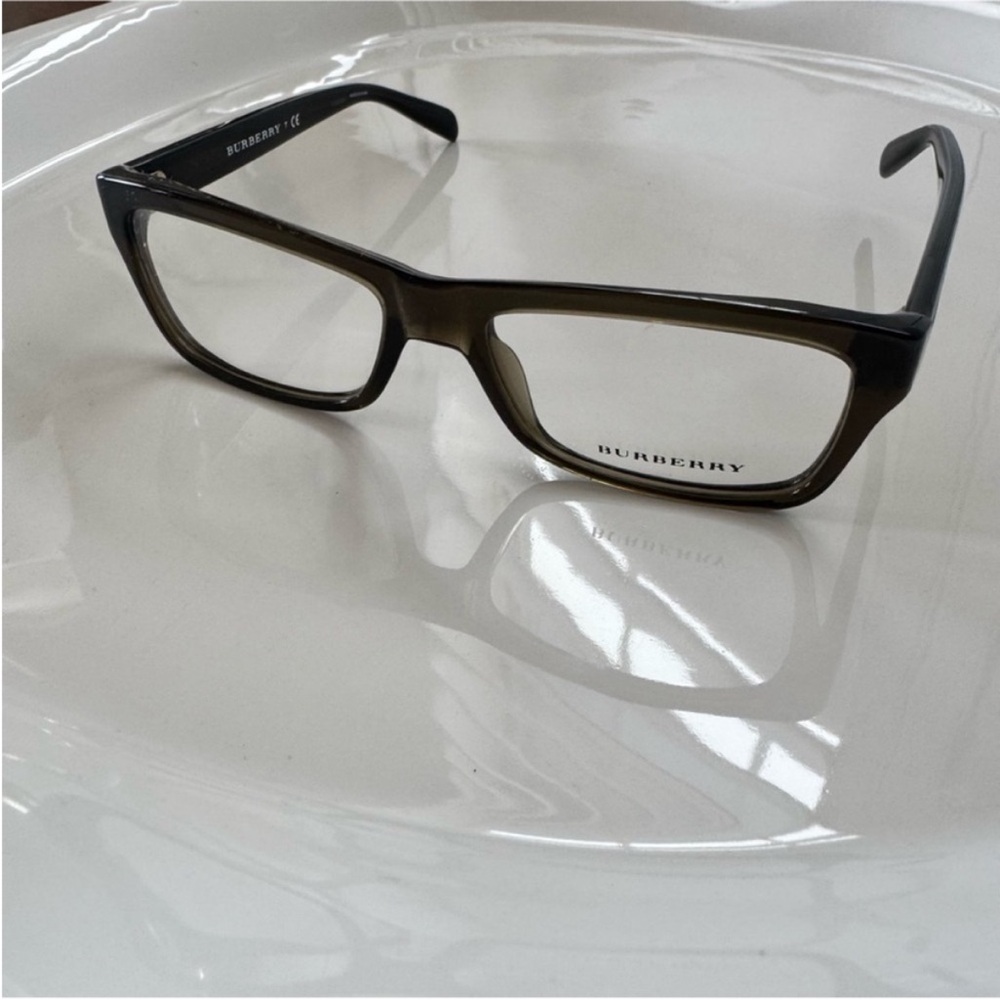 Burberry Black Bold Rectangular Glasses - image 1